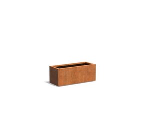 Andes cortenstaal 100x40x40 cm plantenbak Andes cortenstaal 100x40x40 cm plantenbak