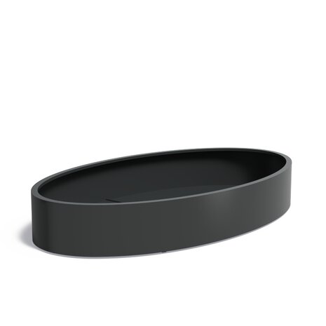 Ellipse aluminium 280x160x40cm plantenbak Ellipse aluminium 280x160x40cm plantenbak