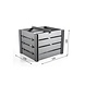 Ecoo Compostbak basismodule 120 x 120, 1500 Liter Ecoo Compostbak basismodule 120 x 120, 1500 Liter