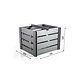 Ecoo Compostbak basismodule 100 x 100, 1050 Liter Ecoo Compostbak basismodule 100 x 100, 1050 Liter