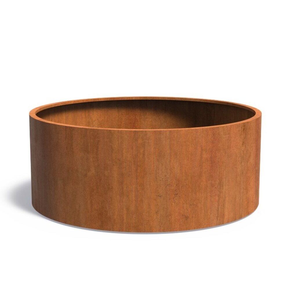 ATLAS cortenstaal 200x80 cm bloembak ATLAS cortenstaal 200x80 cm bloembak