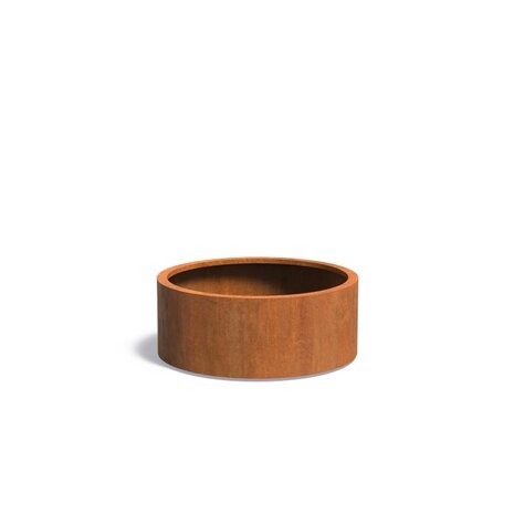 ATLAS cortenstaal 100x40 cm bloempot ATLAS cortenstaal 100x40 cm bloempot