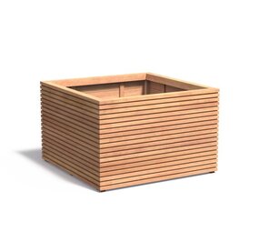 Malaga Rhombus 120x120x75 cm houten bloembak Malaga Rhombus 120x120x75 cm houten bloembak