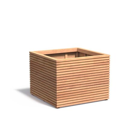 Malaga Rhombus 100x100x75 cm houten bloembak Malaga Rhombus 100x100x75 cm houten bloembak