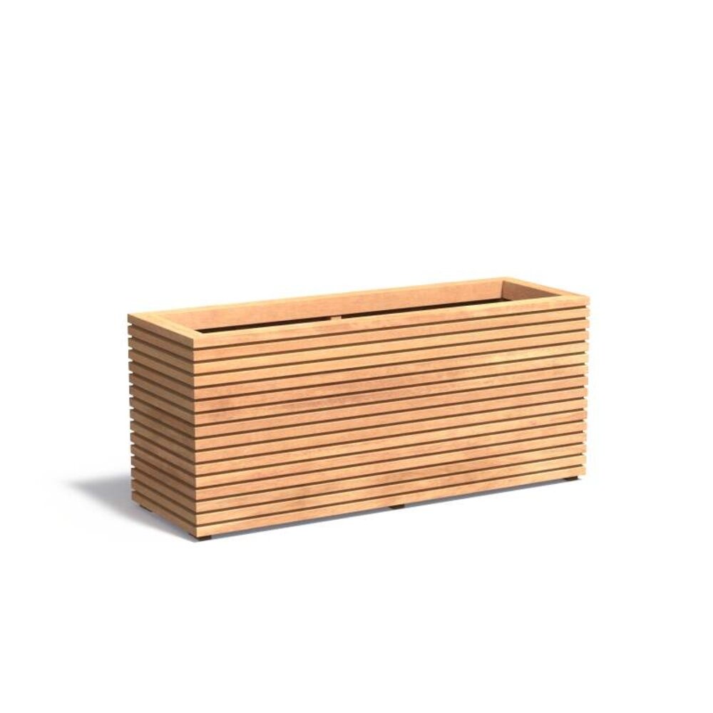 Malaga Rhombus 150x50x61 cm houten bloembak Malaga Rhombus 150x50x61 cm houten bloembak