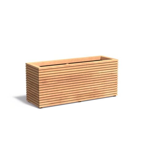 Malaga Rhombus 150x50x61 cm houten bloembak Malaga Rhombus 150x50x61 cm houten bloembak