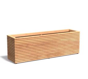 Malaga Rhombus 200x50x61 cm houten bloembak Malaga Rhombus 200x50x61 cm houten bloembak