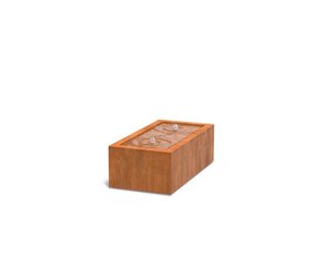 Watertafel cortenstaal 120 x 60 x 40 cm Watertafel cortenstaal 120 x 60 x 40 cm