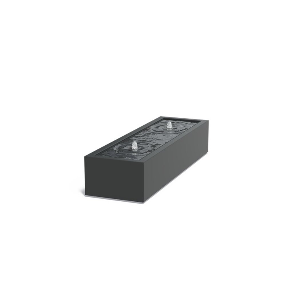 Watertafel 200 x 60 x h 40 cm aluminium Watertafel 200 x 60 x h 40 cm aluminium