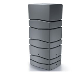 Waterform Aqua Tower regenton 650 liter grijs Waterform Aqua Tower regenton 650 liter grijs