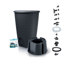 Waterform Peruno regenton Set antraciet Waterform Peruno regenton Set antraciet