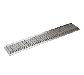 Anrin gegalvaniseerd maasrooster t.b.v. lijngoot 100 cm, SELF-150 Anrin gegalvaniseerd maasrooster t.b.v. lijngoot 100 cm, SELF-150