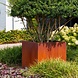 Andes cortenstaal 140x140x40 cm plantenbak Andes cortenstaal 140x140x40 cm plantenbak
