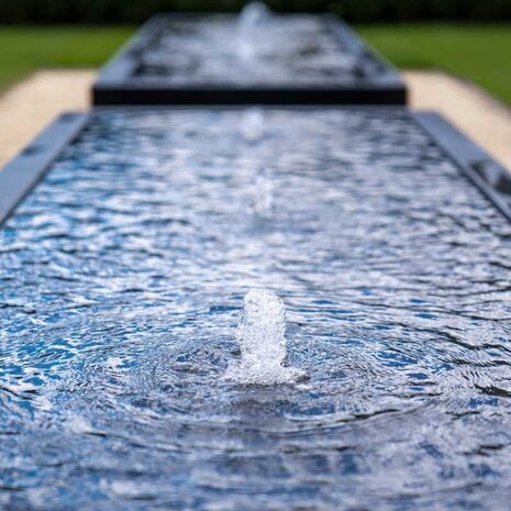 Watertafel 200 x 60 x h 40 cm aluminium Watertafel 200 x 60 x h 40 cm aluminium