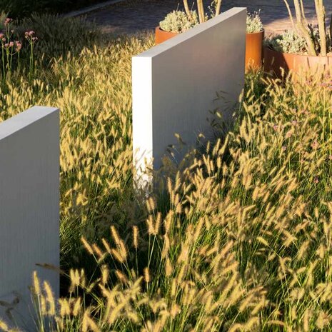 Tuinmuur polyester 400 x 15 x h 100 cm