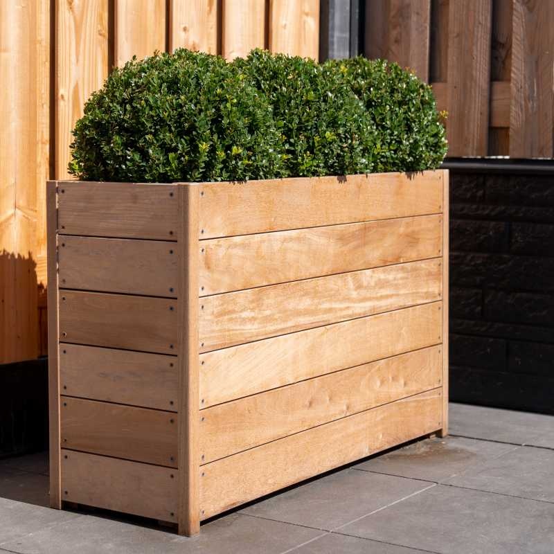 Sevilla 120x40x44 cm houten bloembak