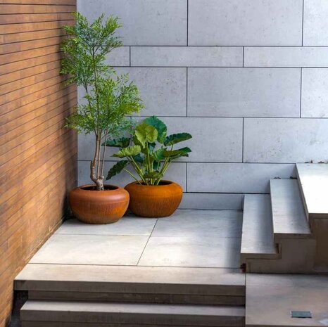 ONYX  cortenstaal 78 x h. 43 cm plantenbak