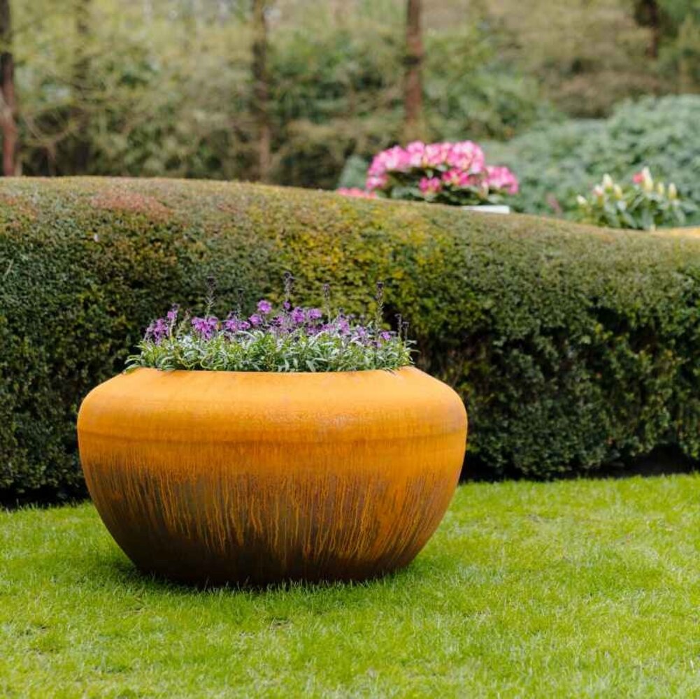 ONYX  cortenstaal 78 x h. 43 cm plantenbak