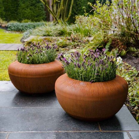 ONYX  cortenstaal 78 x h. 43 cm plantenbak