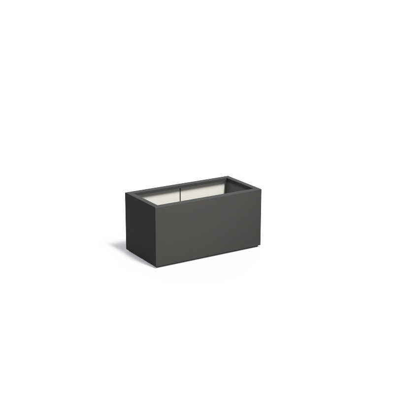Buxus polyester 100x50x50 cm plantenbak afbeelding