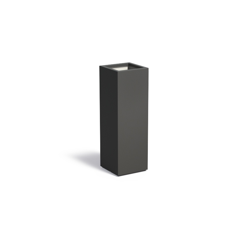 Buxus polyester 40x40x120 cm plantenbak afbeelding