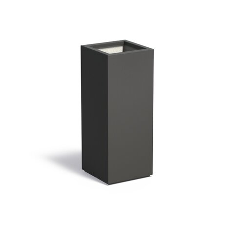 Buxus polyester 40x40x100 cm plantenbak Buxus polyester 40x40x100 cm plantenbak