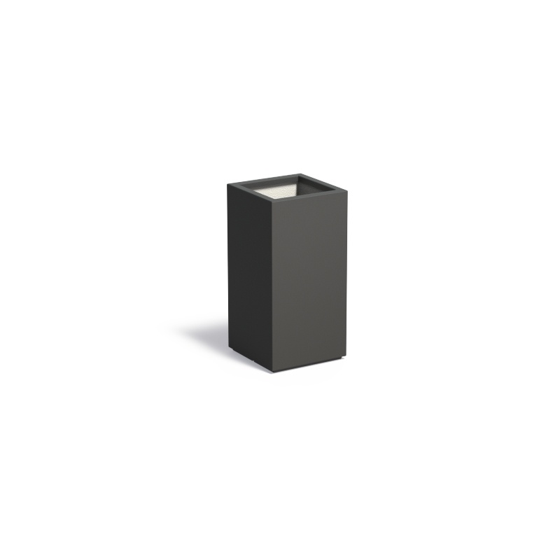 Buxus polyester 40x40x80 cm plantenbak afbeelding