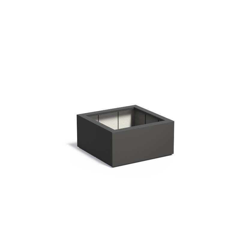 Buxus polyester 80x80x40 cm plantenbak afbeelding
