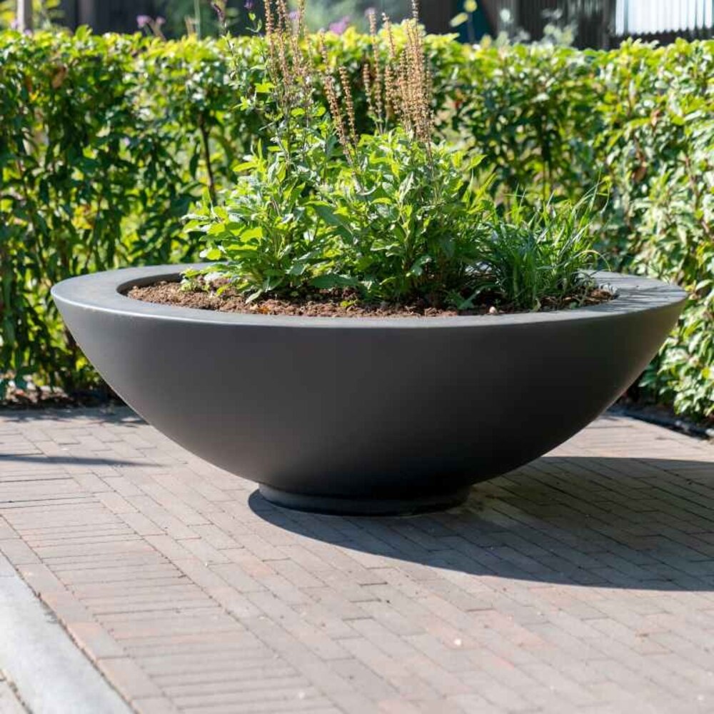 Ceder polyester 120 x 40 cm plantenschaal Ceder polyester 120 x 40 cm plantenschaal