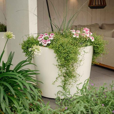 ACER polyester 95x70 cm ronde plantenbak ACER polyester 95x70 cm ronde plantenbak
