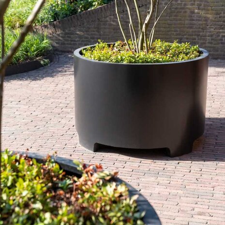 SYDNEY met poten 200x80 cm aluminium plantenbak SYDNEY met poten 200x80 cm aluminium plantenbak