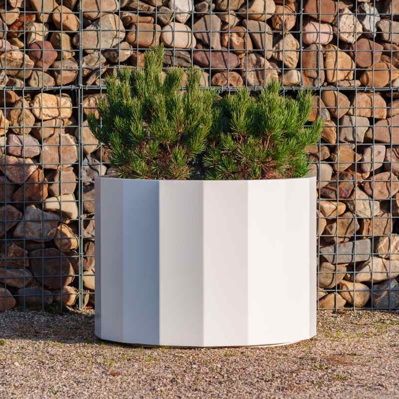 Dipott BOXER aluminium 120 x h.100 cm plantenbak