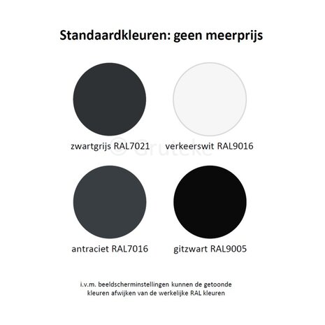 Keerwand aluminium 50 x 50 x 30 cm binnenhoek Keerwand aluminium 50 x 50 x 30 cm binnenhoek