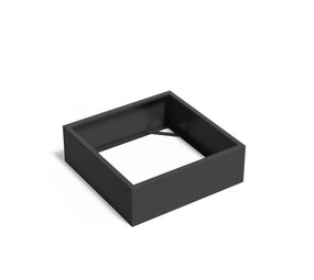 FLORIDA alu. 120x120x40 cm plantenbak zonder bodem FLORIDA alu. 120x120x40 cm plantenbak zonder bodem