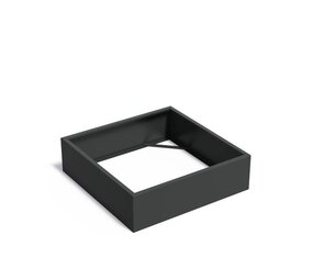 FLORIDA alu. 140x140x40 cm plantenbak zonder bodem FLORIDA alu. 140x140x40 cm plantenbak zonder bodem