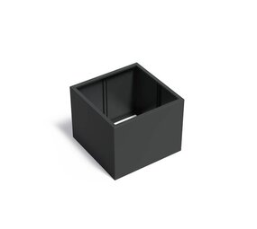 FLORIDA alu. 100x100x80 cm plantenbak zonder bodem FLORIDA alu. 100x100x80 cm plantenbak zonder bodem