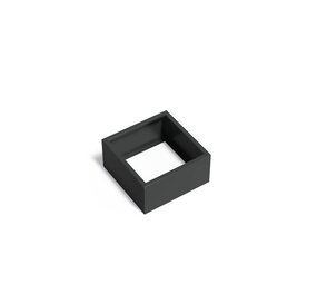 FLORIDA alu. 80x80x40 cm plantenbak zonder bodem FLORIDA alu. 80x80x40 cm plantenbak zonder bodem