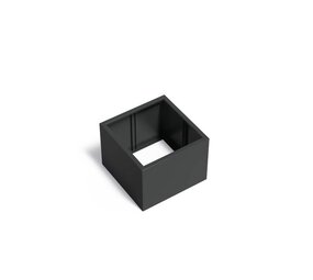 FLORIDA alu. 80x80x60 cm plantenbak zonder bodem FLORIDA alu. 80x80x60 cm plantenbak zonder bodem