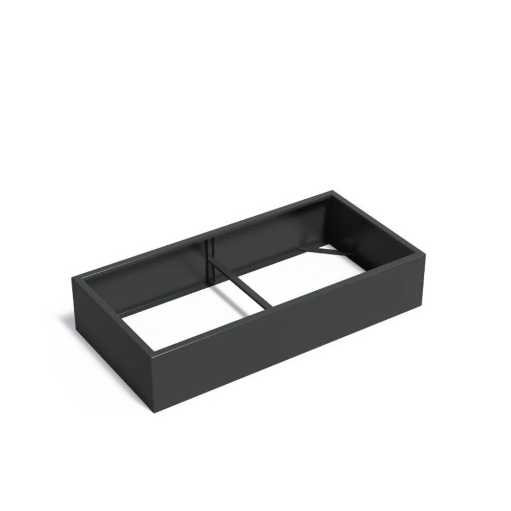 FLORIDA alu. 200x100x40 cm plantenbak zonder bodem FLORIDA alu. 200x100x40 cm plantenbak zonder bodem