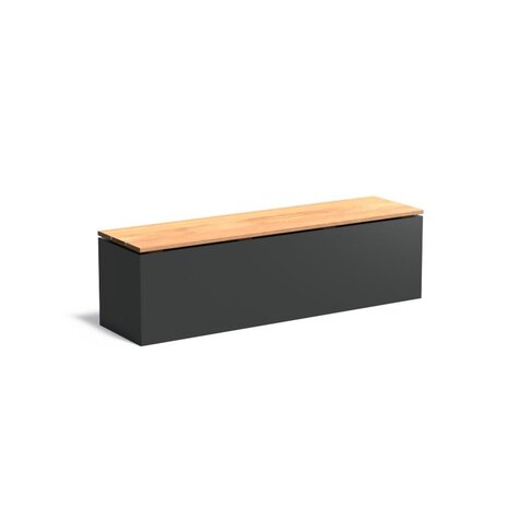 Sokkel aluminium 150x40x43 cm + zitting Sokkel aluminium 150x40x43 cm + zitting