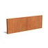 Tuinmuur cortenstaal 400 x 15 x h 135 cm Tuinmuur cortenstaal 400 x 15 x h 135 cm
