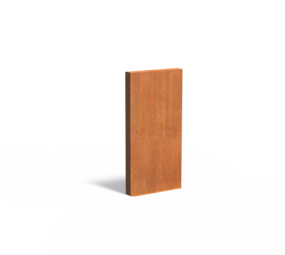 Tuinmuur cortenstaal 100 x 15 x h 200 cm Tuinmuur cortenstaal 100 x 15 x h 200 cm