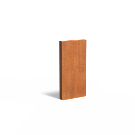 Tuinmuur cortenstaal 100 x 15 x h 200 cm Tuinmuur cortenstaal 100 x 15 x h 200 cm