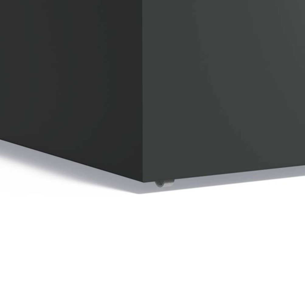 FLORIDA aluminium 80x80x80 cm plantenbak met wielen