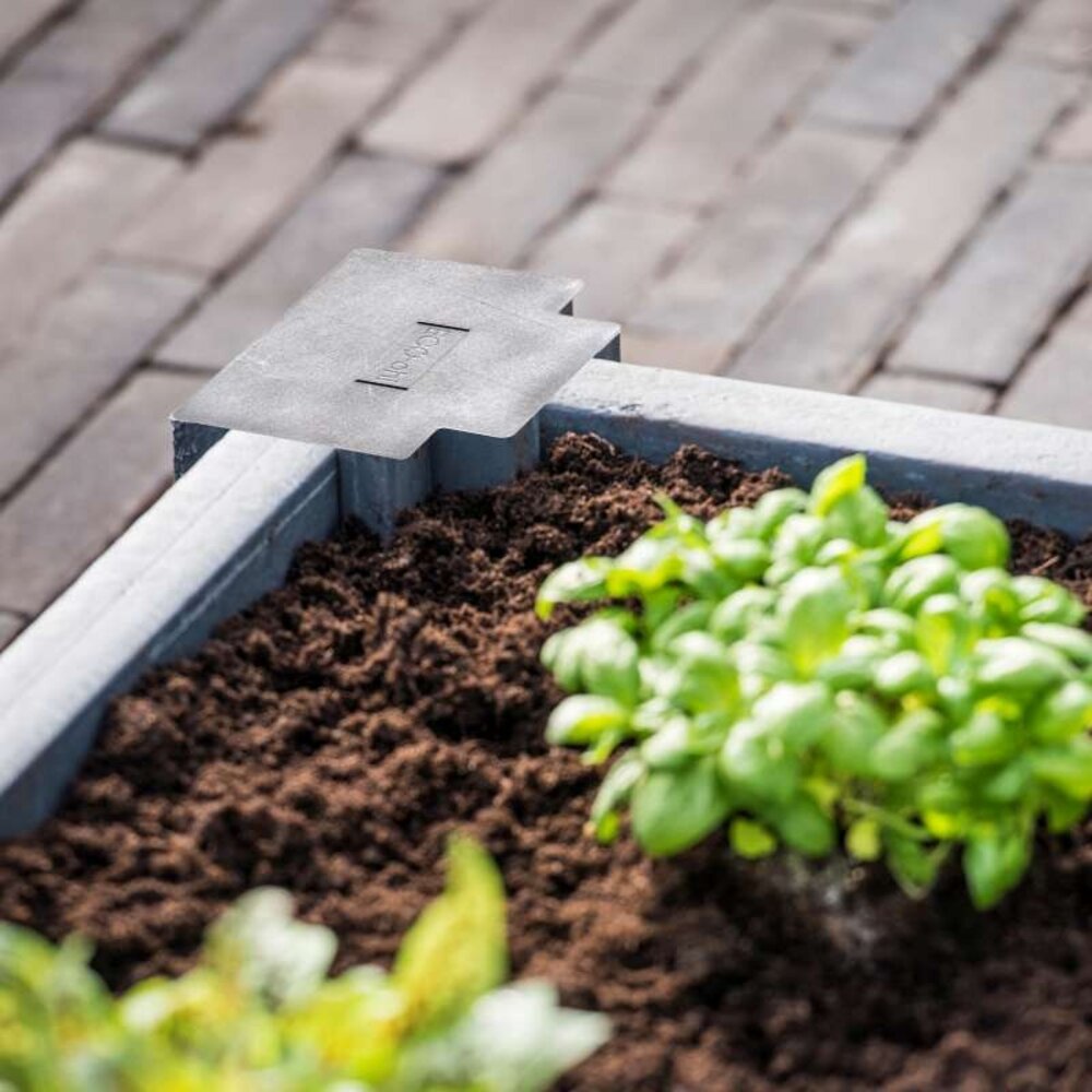 Ecoo Moestuinbak kunststof 100 x 120 x h. 22 cm Ecoo Moestuinbak kunststof 100 x 120 x h. 22 cm