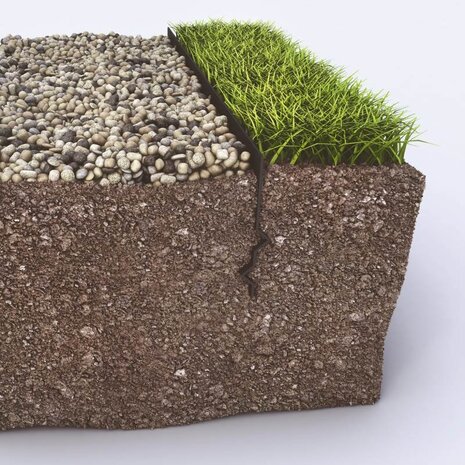 Bera B-Edge Pro XL 20 cm kunststof borderrand , lengte 15 m. Bera B-Edge Pro XL 20 cm kunststof borderrand , lengte 15 m.