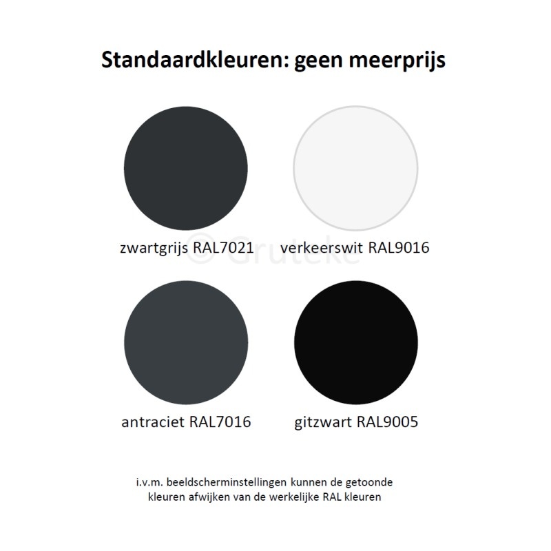 SYDNEY alu. 200x80 cm plantenbak zonder bodem