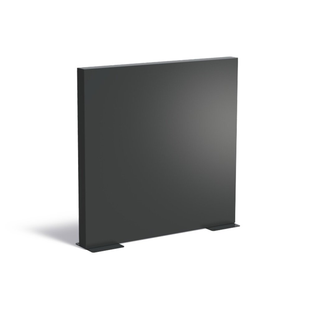 Tuinmuur aluminium 200 x 15 x h 194 cm Tuinmuur aluminium 200 x 15 x h 194 cm
