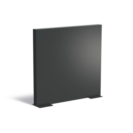 Tuinmuur aluminium 200 x 15 x h 194 cm Tuinmuur aluminium 200 x 15 x h 194 cm