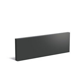 Tuinmuur aluminium 300 x 15 x h 100 cm Tuinmuur aluminium 300 x 15 x h 100 cm